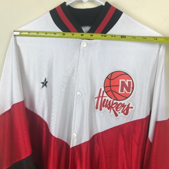Nebraska Basketball Converse Retro Jacket - Picture 5 of 8